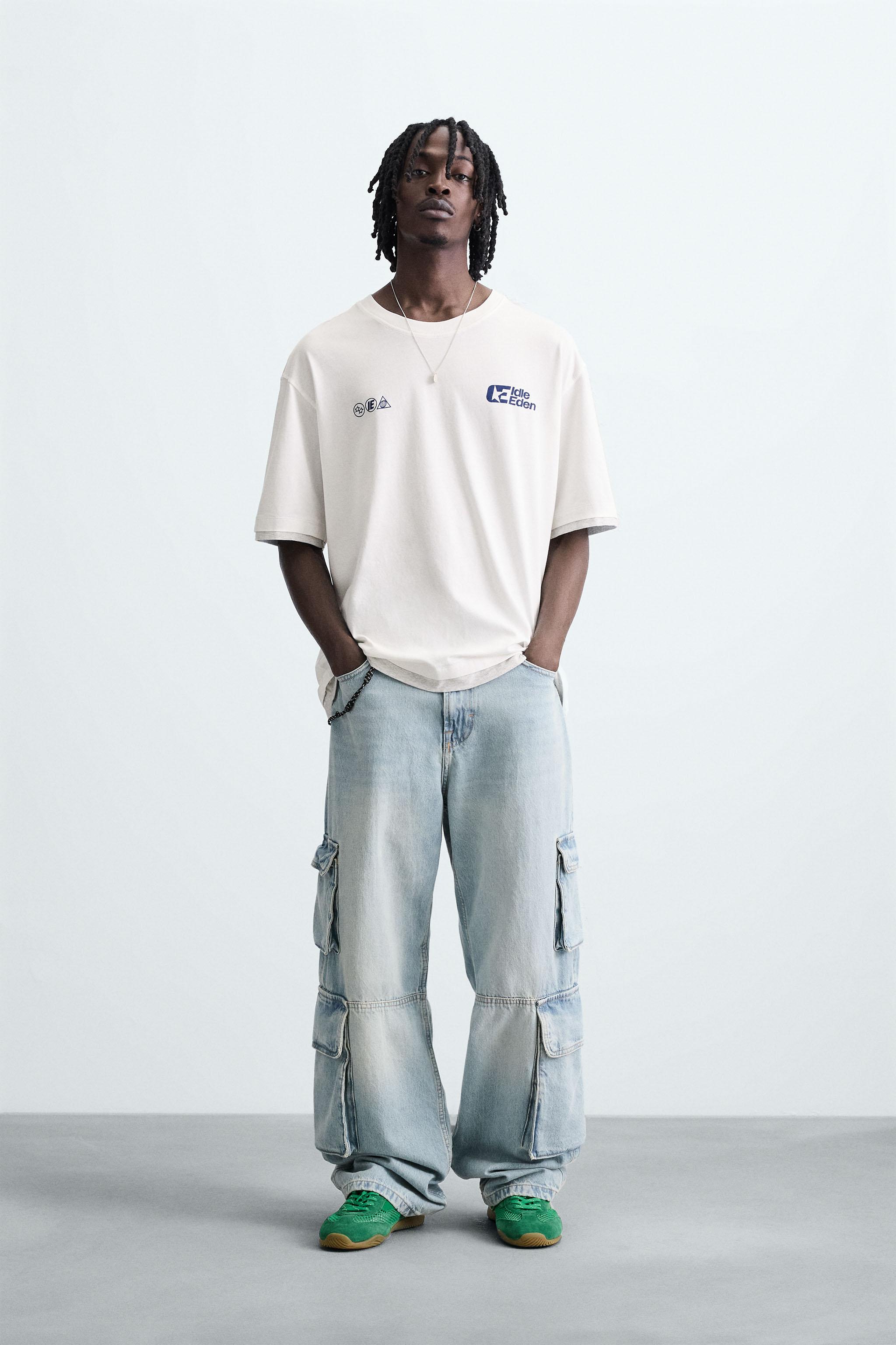 PRINTED TEXT T-SHIRT